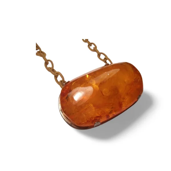 Curved gem brooch-Fabulous Antique Natural Old Baltic Sea Amber Brooch Pin Pendant Necklace