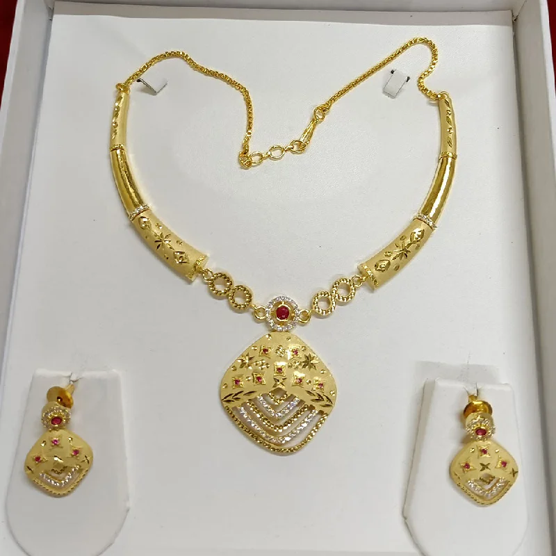 Multi-strand necklaces-Pari Art Jewellery Forming Necklace Set