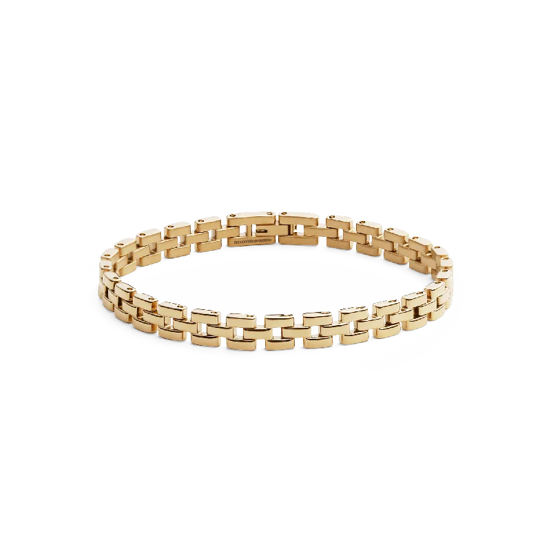 Pure star bangles-3-Link Bracelet Gold