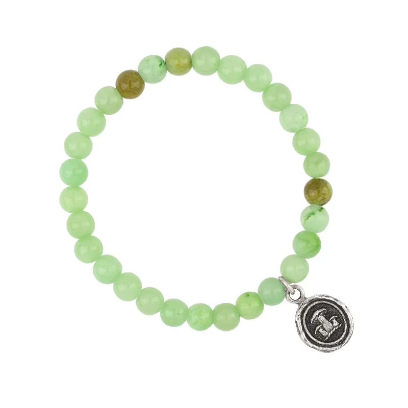 Dainty charm bangles-Earthy Appreciation Stone Stretch Bracelet