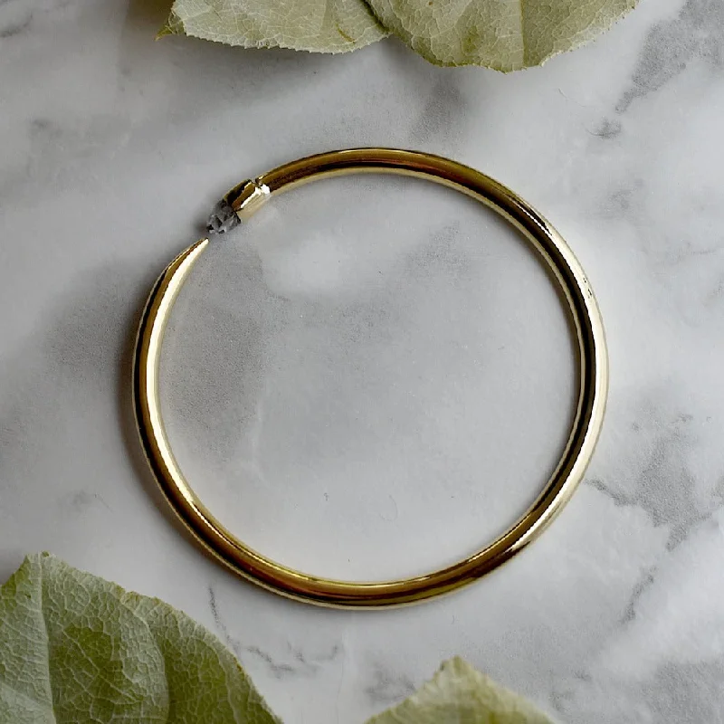 Oval charm bangles-Tusk Wrap Bangle with Accent