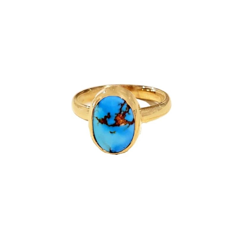 Full moon rings-14K Golden Hills Ring