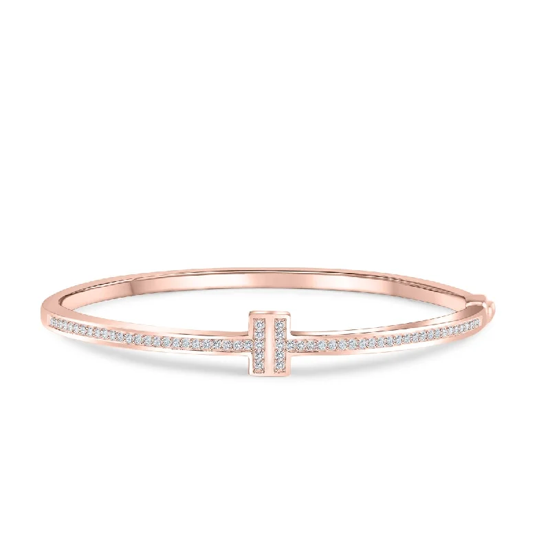 Whimsical bangles-The Gia - Rose Gold