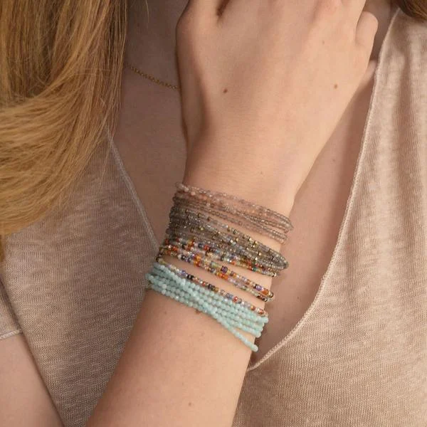 Pure link bangles-Amazonite Wrap Bracelet