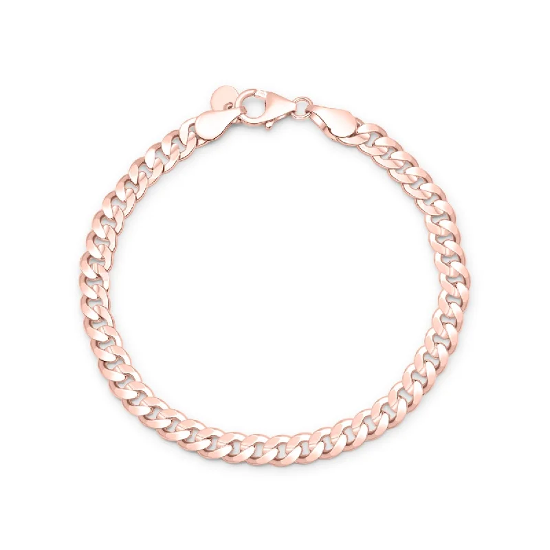 Coiled cord bangles-The Ariana - Rose Gold