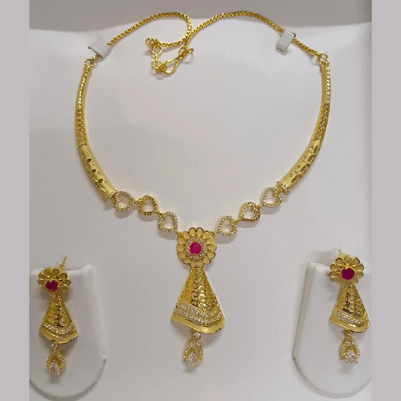 Satin gloss necklaces-Pari Art Jewellery Forming Necklace Set