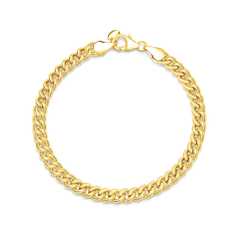 Wide cuff bangles-The Penelope - Gold