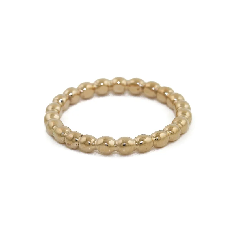 Subtle filigree rings-14k Gold  Rope Band