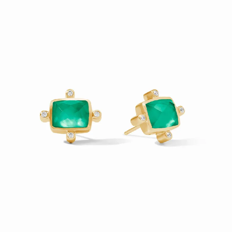 Playful gem earrings-Julie Vos Clara Stud Earrings