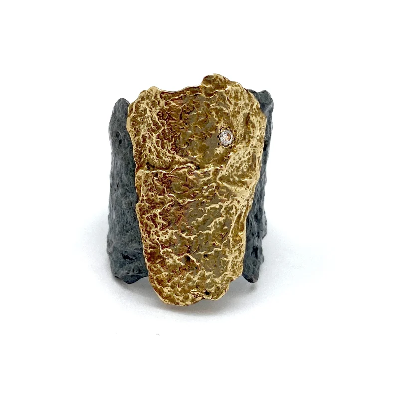 Chunky stone rings-Roccia Ring