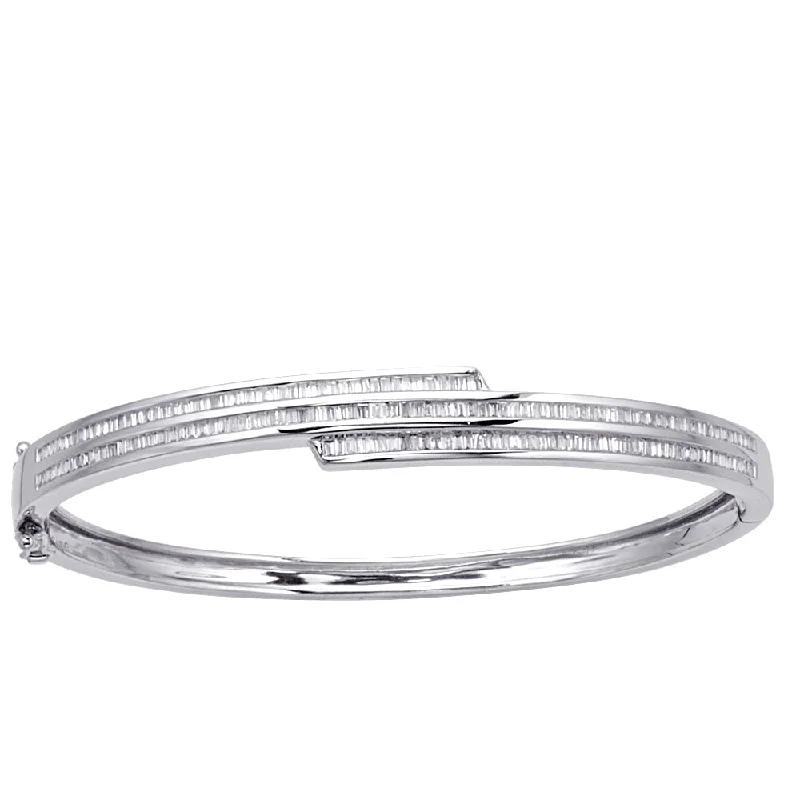 Sleek form bangles-Diamond Bangle