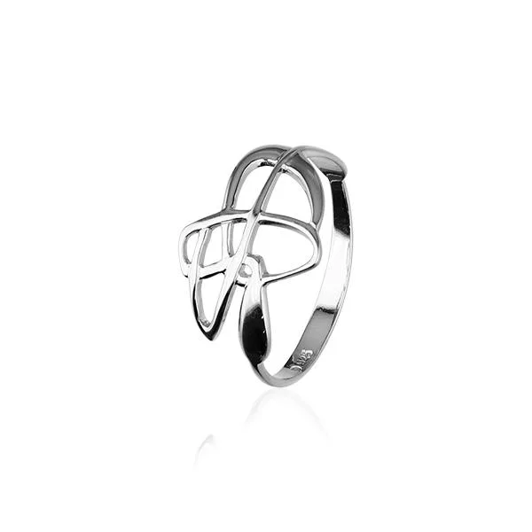 Oval shape rings-Celtic Sterling Silver Ring R150