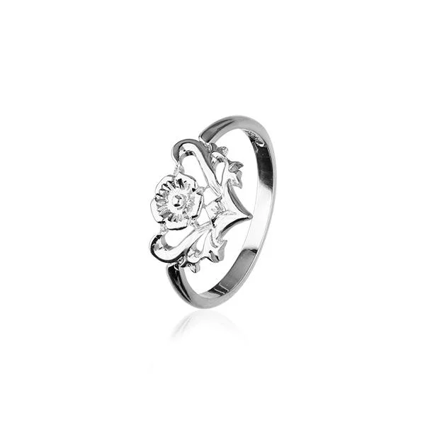 Tiered design rings-Celtic Sterling Silver Ring R162