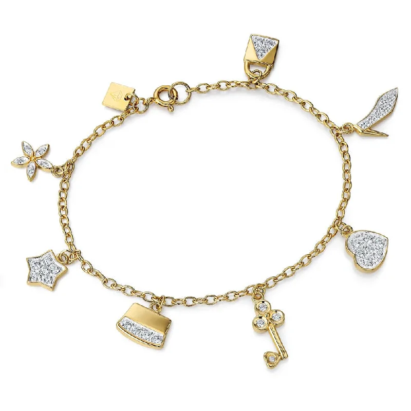 New moon bangles-Charm Bracelet