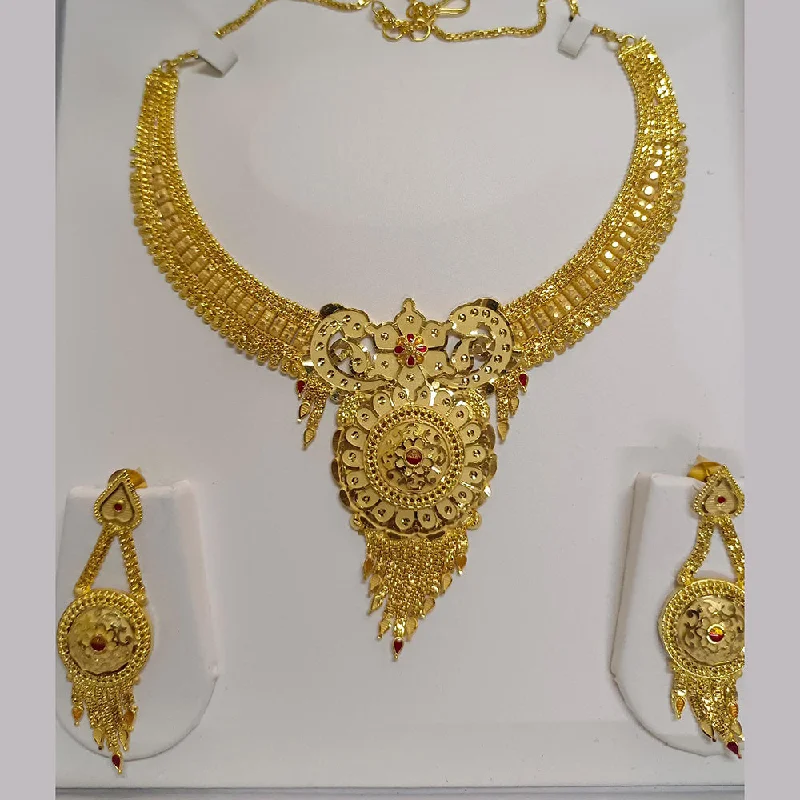 Wide chain necklaces-Pari Art Jewellery Forming Necklace Set