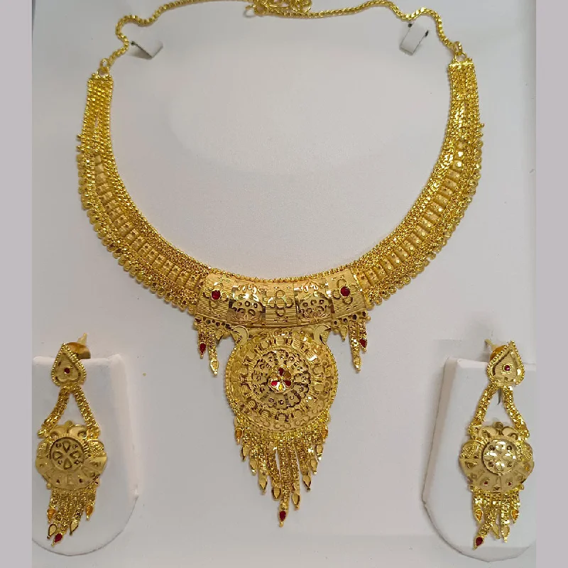 Drape-style necklaces-Pari Art Jewellery Forming Necklace Set