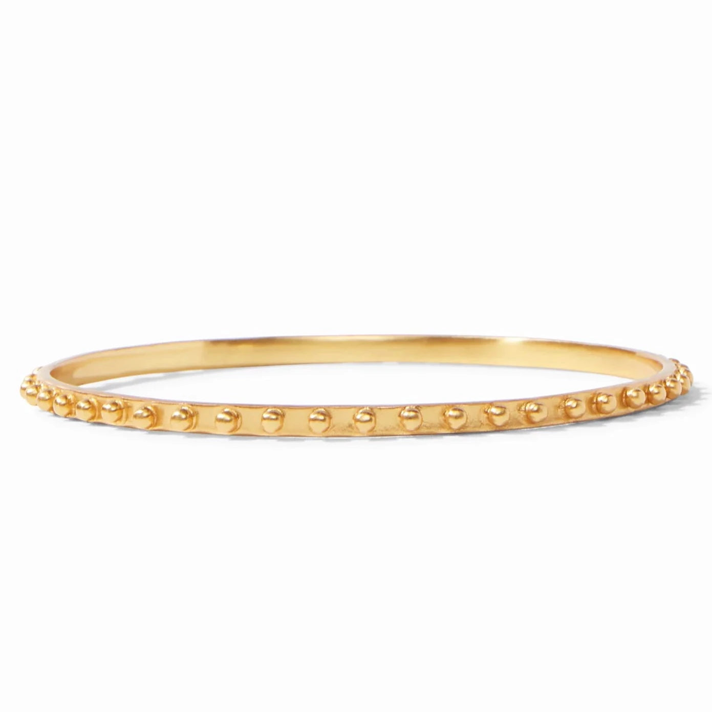 Thin filigree bangles-Julie Vos 24K Gold Plated SoHo Bangle Bracelet, Medium