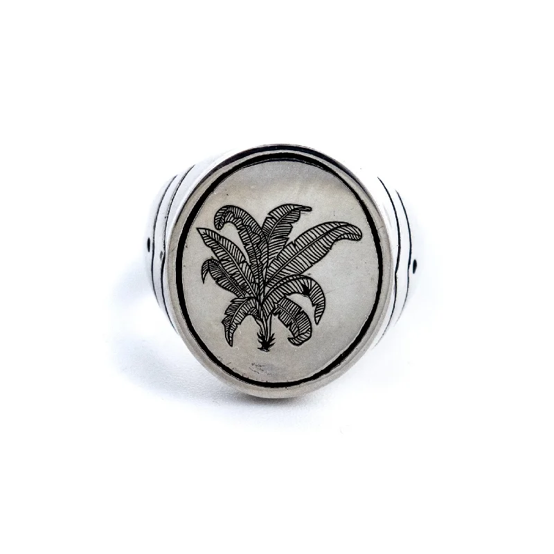 Bear motif rings-Palm Springs Signet Ring