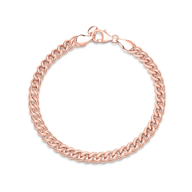 Pure link bangles-The Penelope - Rose Gold