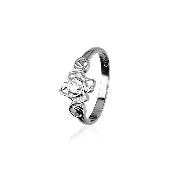 Moon motif rings-Celtic Sterling Silver Ring R165