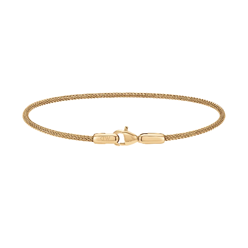 Multi-stone bangles-Tide Mesh Bracelet Evergold 1.8