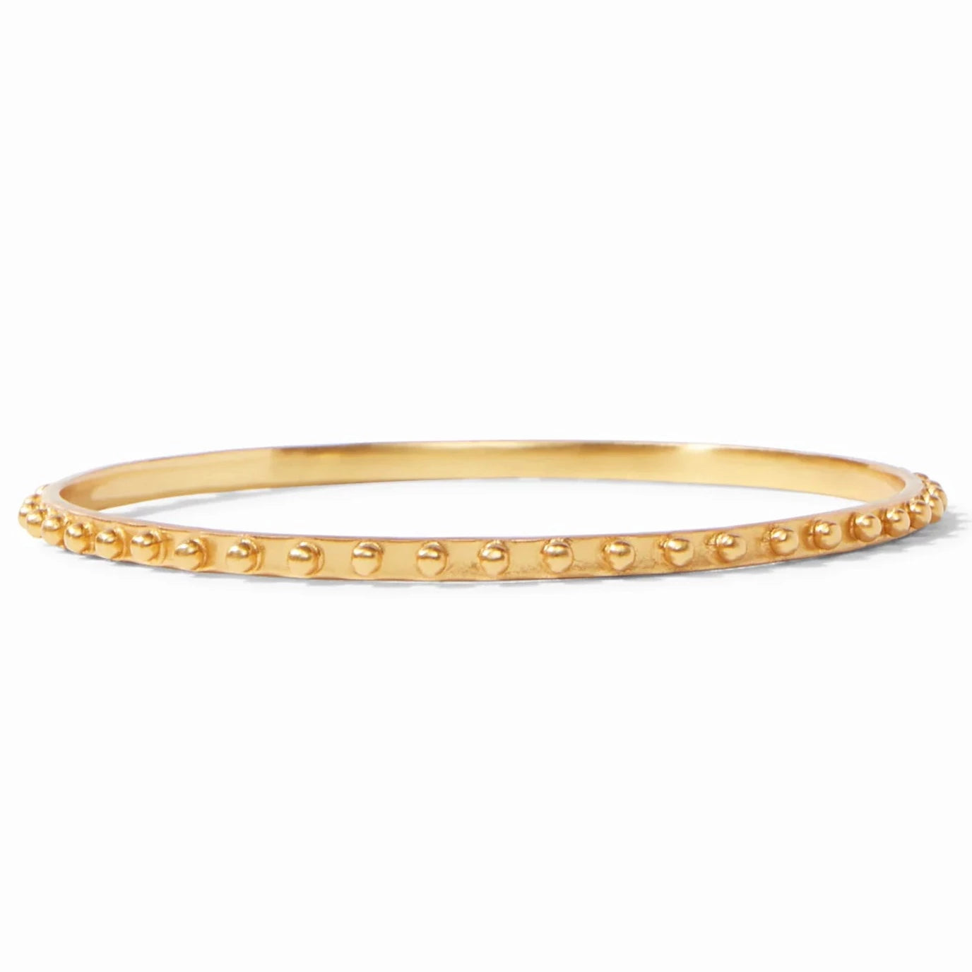 Citrine bangles-Julie Vos 24K Gold Plated SoHo Bangle Bracelet, Medium