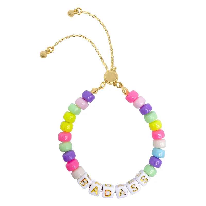 Radiant star bangles-Color Bead "Badass" Bracelet